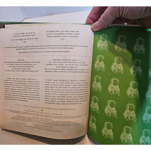 "I AM JANE GOODALL" by Brad Meltzer Ordinary People Change the World series PBS - Picture 3 of 5